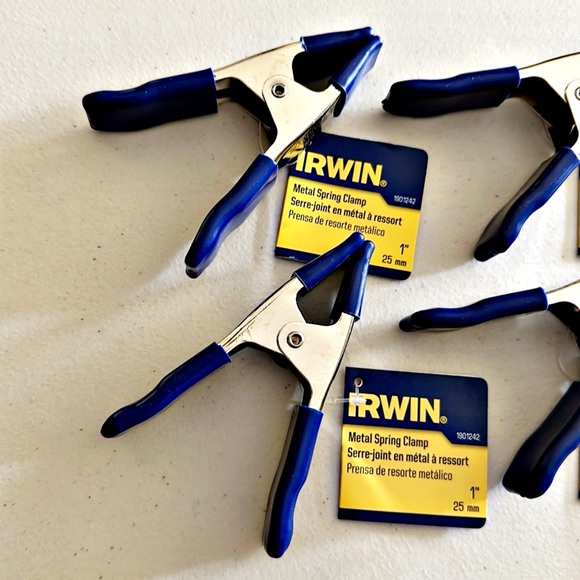 Irwin Metal Spring Clamp 1” Set of Four - Picture 2 of 3